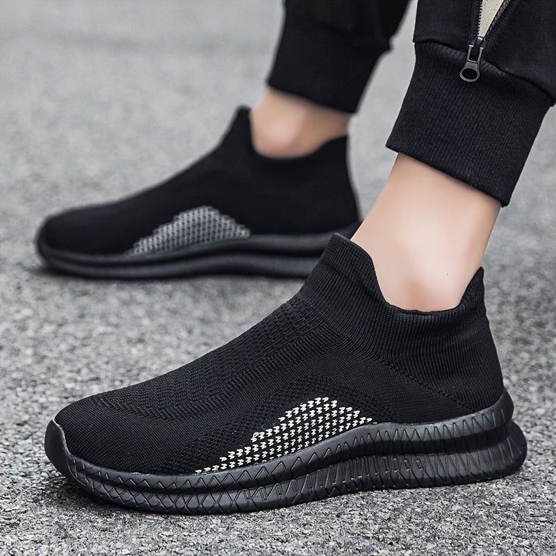 Męskie Letnie Oddychające Lekkie Sneakersy Slip-On