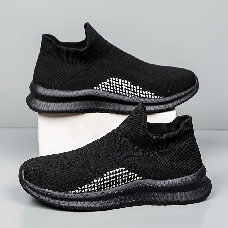 Męskie Letnie Oddychające Lekkie Sneakersy Slip-On