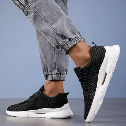 Męskie Letnie Oddychające Siatkowe Lekkie Elastyczne Sneakersy