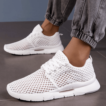 Męskie Letnie Oddychające Siatkowe Lekkie Elastyczne Sneakersy