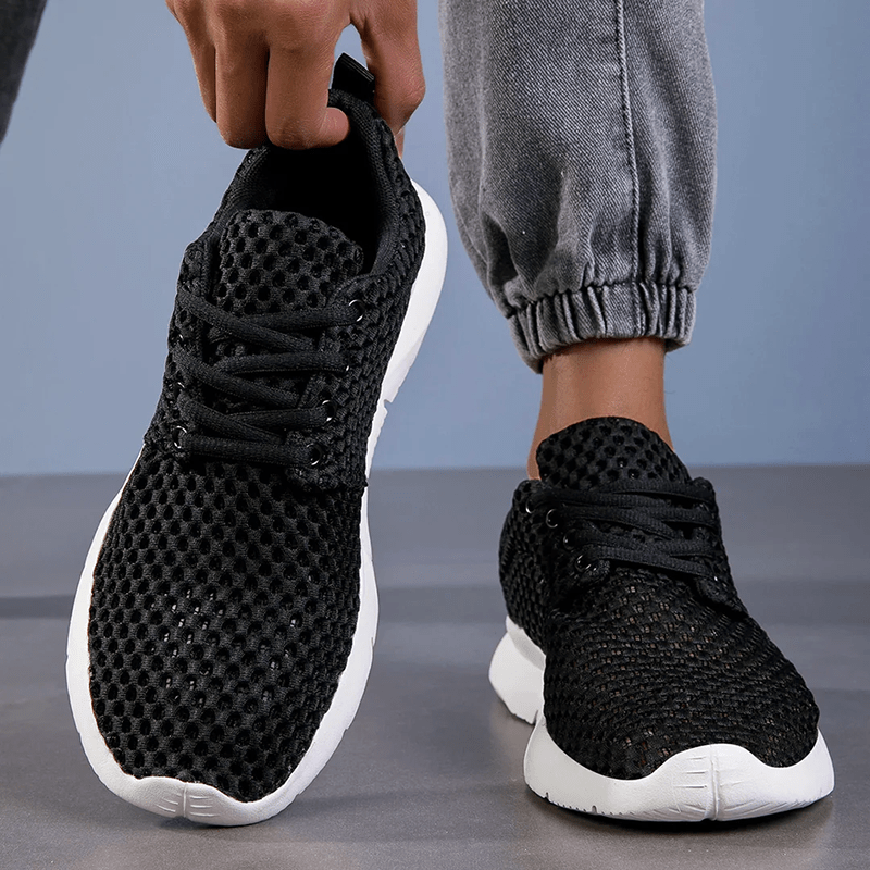 Męskie Letnie Oddychające Siatkowe Lekkie Elastyczne Sneakersy