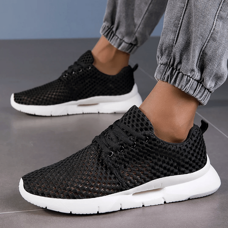 Męskie Letnie Oddychające Siatkowe Lekkie Elastyczne Sneakersy