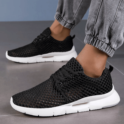 Męskie Letnie Oddychające Siatkowe Lekkie Elastyczne Sneakersy