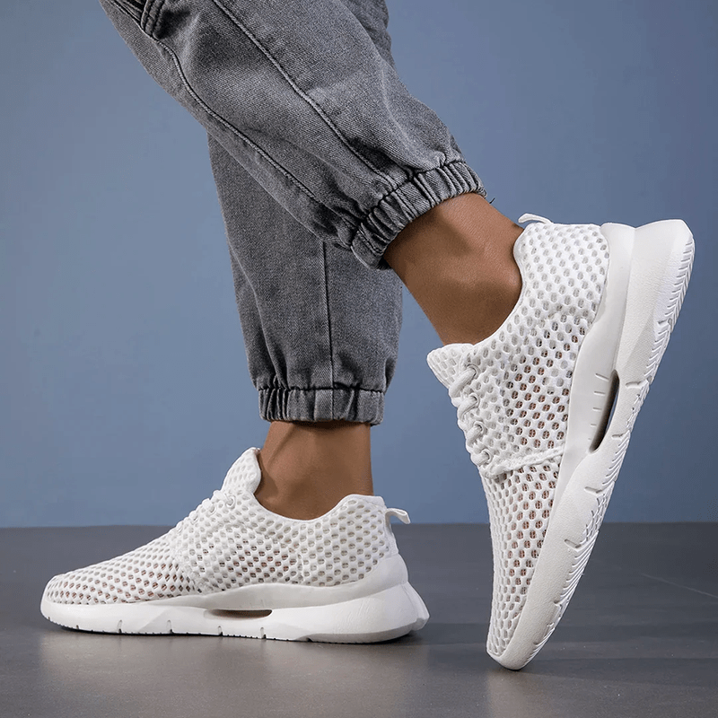 Męskie Letnie Oddychające Siatkowe Lekkie Elastyczne Sneakersy