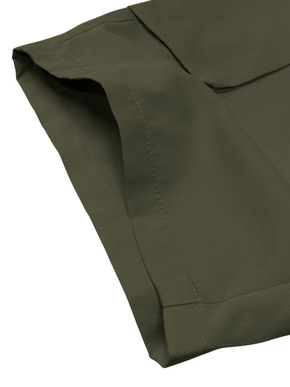 Męskie Letnie Szorty Cargo Casual Ze Sznurkiem I Kieszeniami