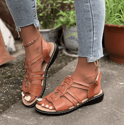 Ortopedyczne Sandały na Wiosnę na Każdą Okazję (Damskie)