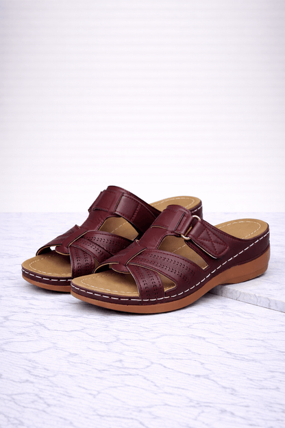 Ortopedyczne Sandały z Regulowanymi Paskami na Wiosnę (Damskie)