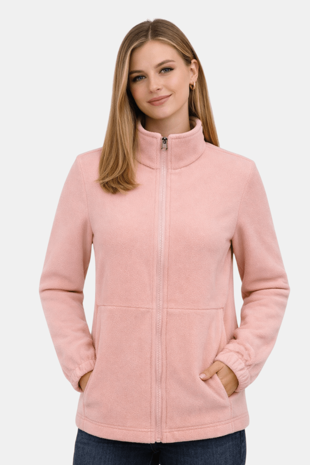 Sweat polaire zippé (Femme)