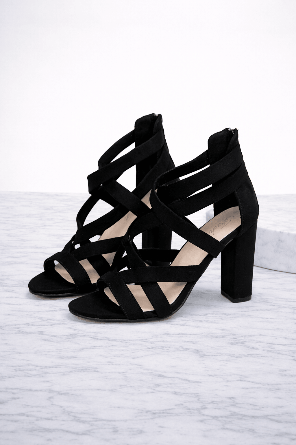 Gladiatorsandalen met Hoge Hak voor Lente (Dames)