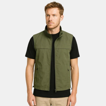 Sportowa Kamizelka Warstwowa na Wiosnę (Męska)