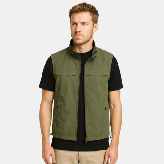 Sportowa Kamizelka Warstwowa na Wiosnę (Męska)