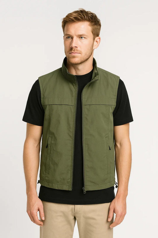 Sportowa Kamizelka Warstwowa na Wiosnę (Męska)