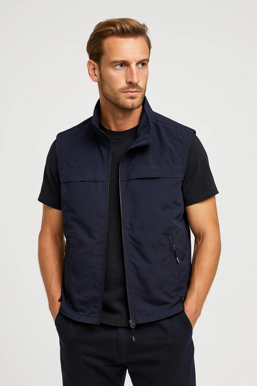 Doudoune sportive superposée pour le printemps (Homme)