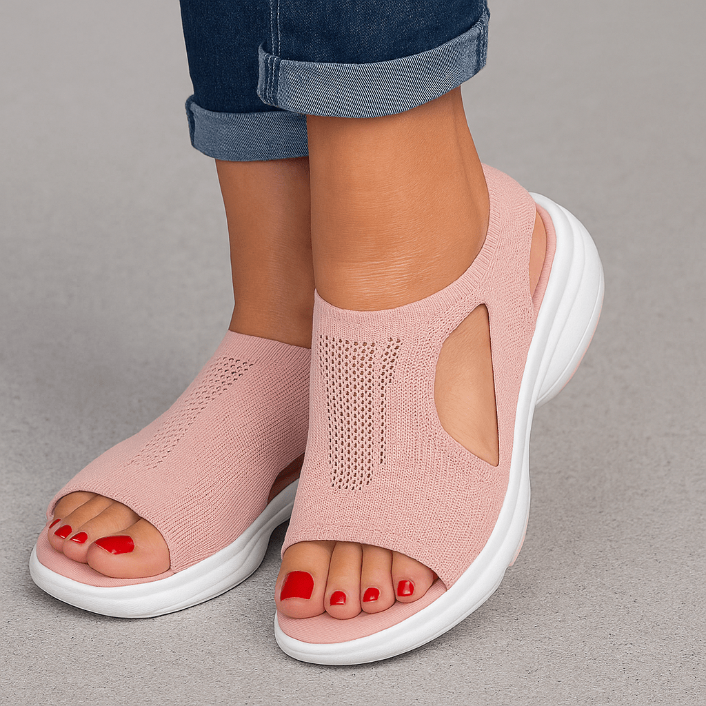 Sportowe Sandały Damskie z Oddychającego Materiału na Wiosnę (Damskie)