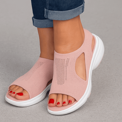 Sportowe Sandały Damskie z Oddychającego Materiału na Wiosnę (Damskie)