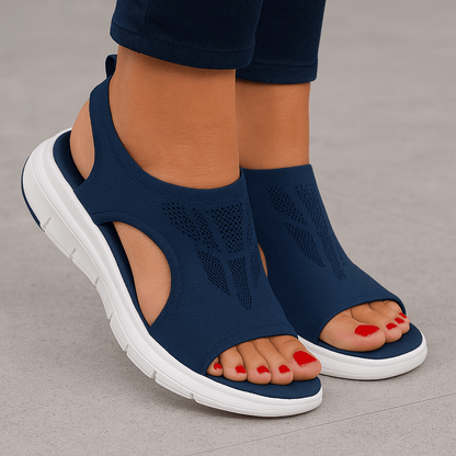 Sportowe Sandały Damskie z Oddychającego Materiału na Wiosnę (Damskie)