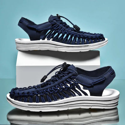 Sportowe Sandały z Plecionymi Paskami (Męskie)