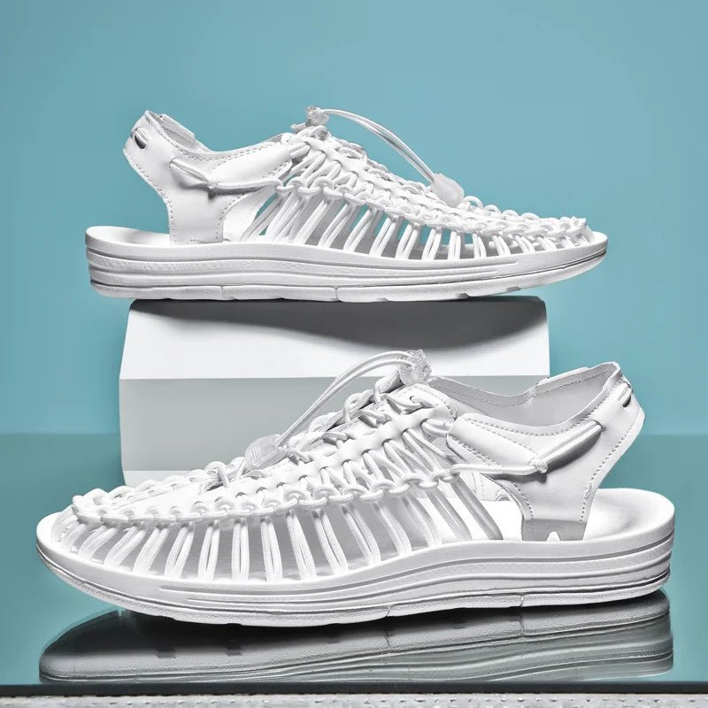 Sportowe Sandały z Plecionymi Paskami (Męskie)