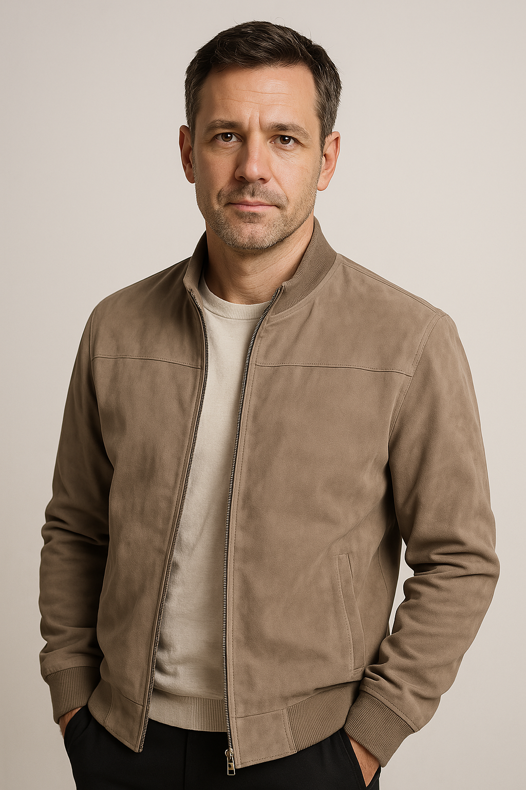 Stylowa kurtka bomberka dla mężczyzn