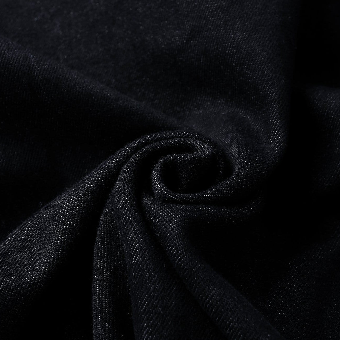 Stylowa Zimowa Jeansowa Kurtka z Kożuchem (Męska)