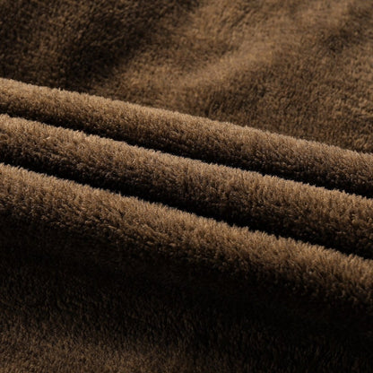 Stylowa Zimowa Jeansowa Kurtka z Kożuchem (Męska)