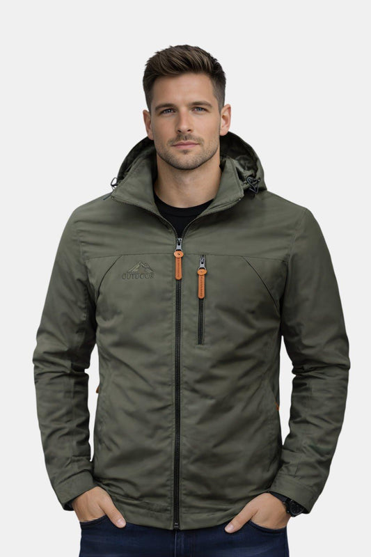 Veste Extérieure Coupe-Vent Printanière (Homme)