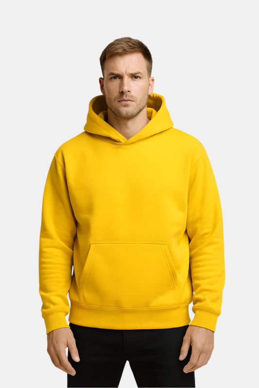 Wiosenna Bluza Basic z Kapturem (Męska)