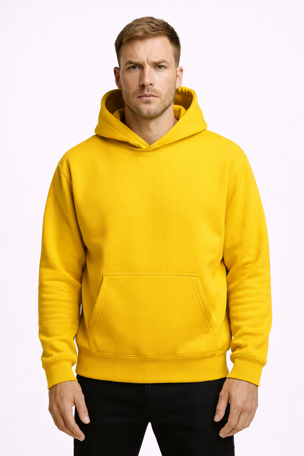 Wiosenna Bluza Basic z Kapturem (Męska)