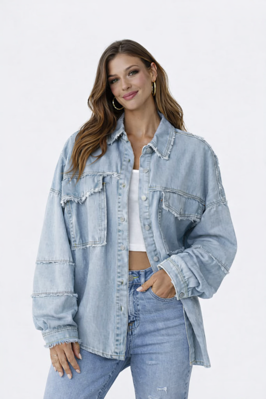 Wiosenna Długa Kurtka Wiatroszczelna z Eleganckim Kołnierzem (Damska)