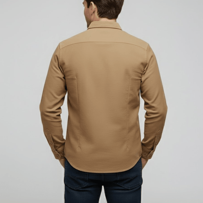 Lente Klassiek Overhemd met Knopen – Tijdloze Stijl (Heren)