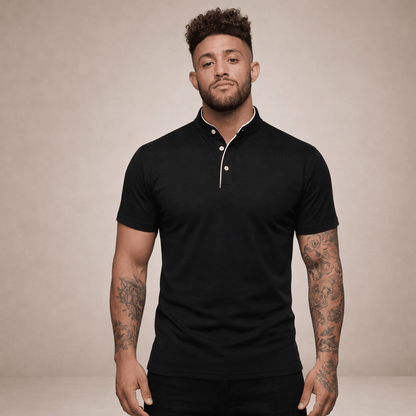 Wiosenna Koszulka Polo Casual Krótki Rękaw (Męska)