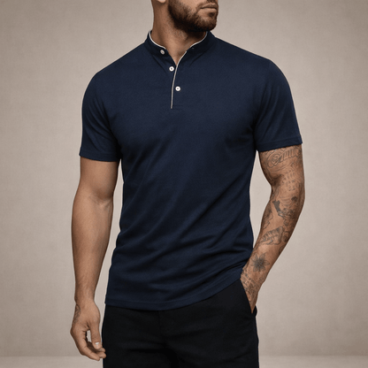 Wiosenna Koszulka Polo Casual Krótki Rękaw (Męska)
