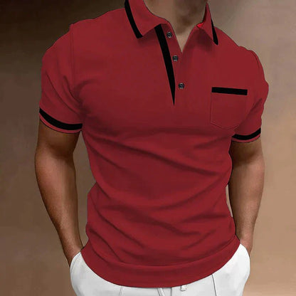 Wiosenna Koszulka Polo Dopasowana (Męskie)