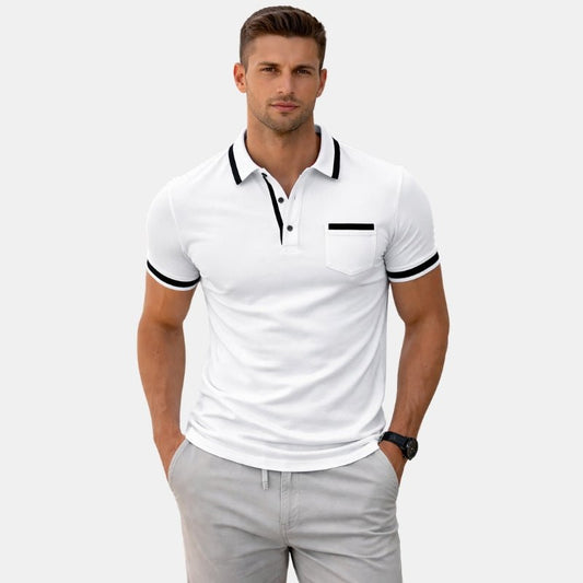 Wiosenna Koszulka Polo Dopasowana (Męskie)