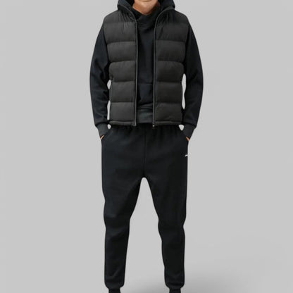 Wiosenna Pikowana Kamizelka z Stójką (Męska)