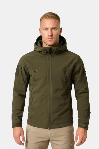 Lente Sportieve Outdoor Jas met Capuchon (Heren)