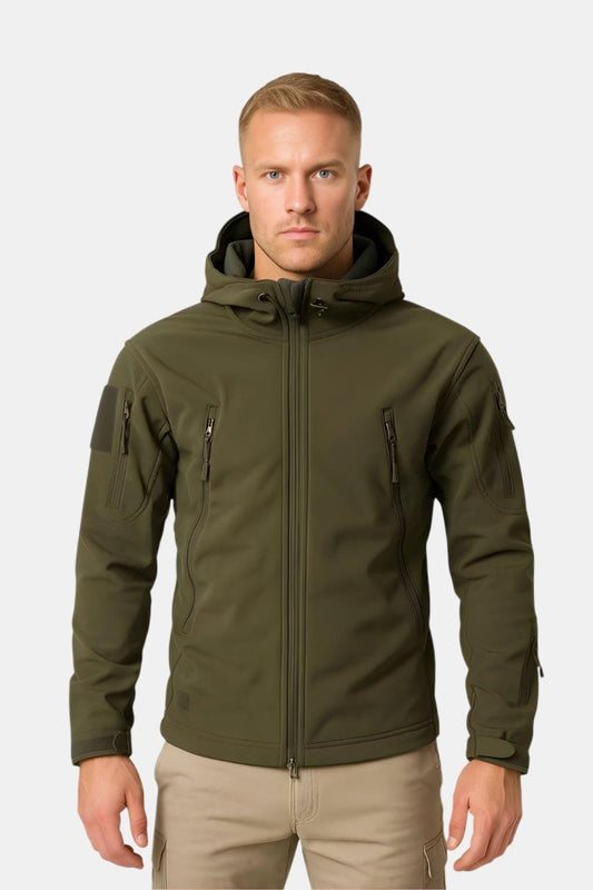 Wiosenna Sportowa Kurtka Outdoor z Kapturem (Męska)