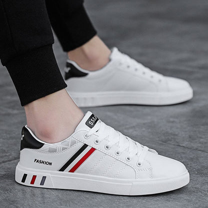 Lente Casual Sneakers met Contrasterende Accent (Heren)