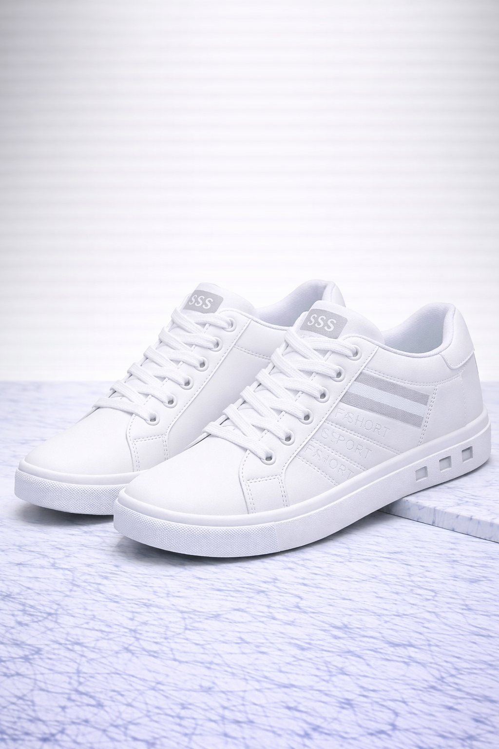 Lente Casual Sneakers met Contrasterende Accent (Heren)