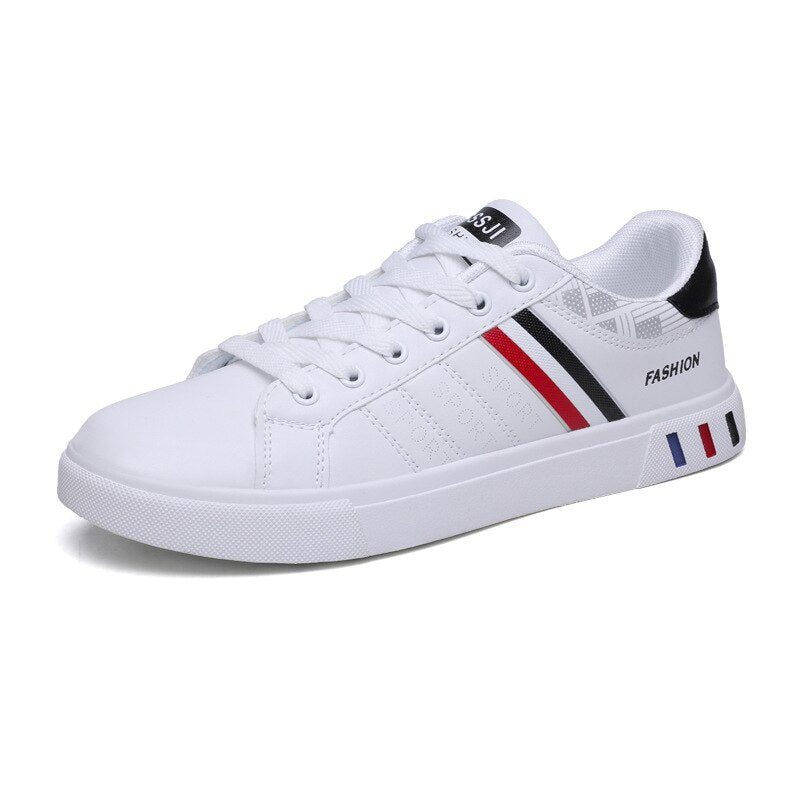 Lente Casual Sneakers met Contrasterende Accent (Heren)