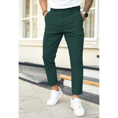 Pantalon Casual Élégant de Printemps pour Homme Coupe Confortable (Homme)