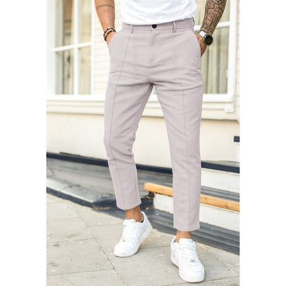 Pantalon Casual Élégant de Printemps pour Homme Coupe Confortable (Homme)