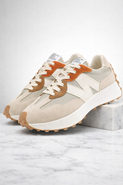 Wiosenne Damskie Sneakersy Sportowo-Casual w Stylu Miejskim (Damskie)