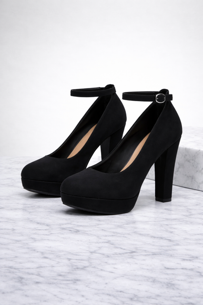 Lente Elegante Pumps met Blokhak en Bandje (Dames)
