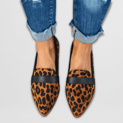 Damskie Letnie Eleganckie Wsuwane Mokasyny
