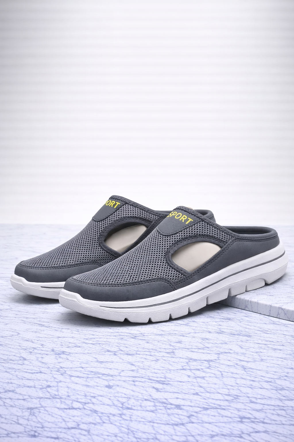 Wiosenne Ortopedyczne Sandały Sportowe na Płaskiej Podeszwie (Męskie)