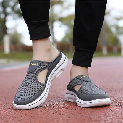 Wiosenne Ortopedyczne Sandały Sportowe na Płaskiej Podeszwie (Męskie)