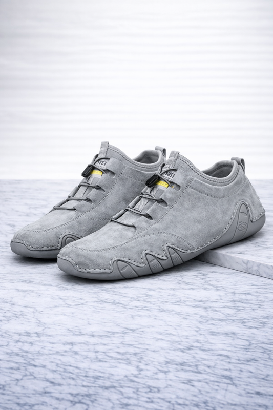 Wiosenne Zamszowe Mokasyny z Elastycznym Dopasowaniem (Męskie)