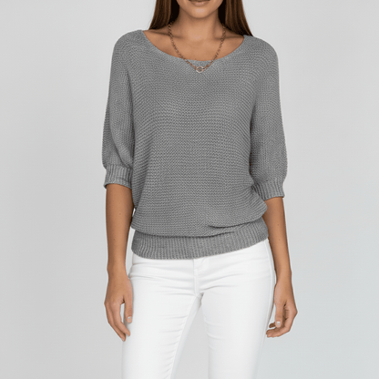 Pull élégant printanier à motif délicat (Femme)