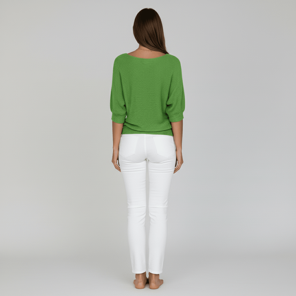 Pull élégant printanier à motif délicat (Femme)